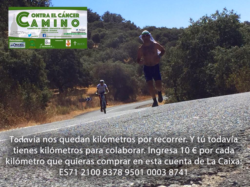 eGranero11's tweet photo. Ellos están recorriendo kilómetros contra el cáncer. ¿Qué tal si le echamos una mano? http://t.co/Ltk2x4JMz6 http://t.co/jKOzTKY9mg