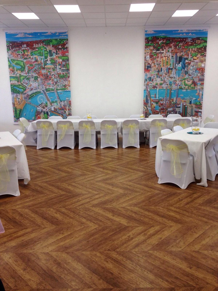 Look at how great the Jean Stokes Hall looked recently for a celebration!Call the hub on 0207 609 8959 to book #cally