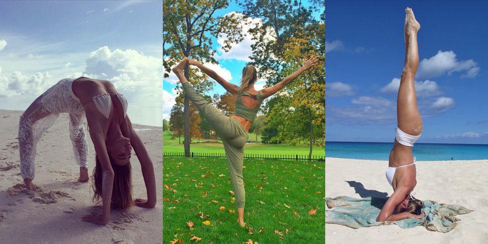 ELLEmagazine's tweet photo. 37 times celebrities showed off mad yoga skills on Instagram. http://t.co/hFcoH4lZSO http://t.co/ZfW3fZiXfc