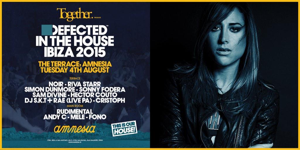 Kritikallmusic's tweet photo. DefectedRecords : RT raedjartist: Massive week ahead! Tomorrow DefectedRecords Amnesia_Ibiza we in the house #defec… http://t.co/mjAGSqdgKs