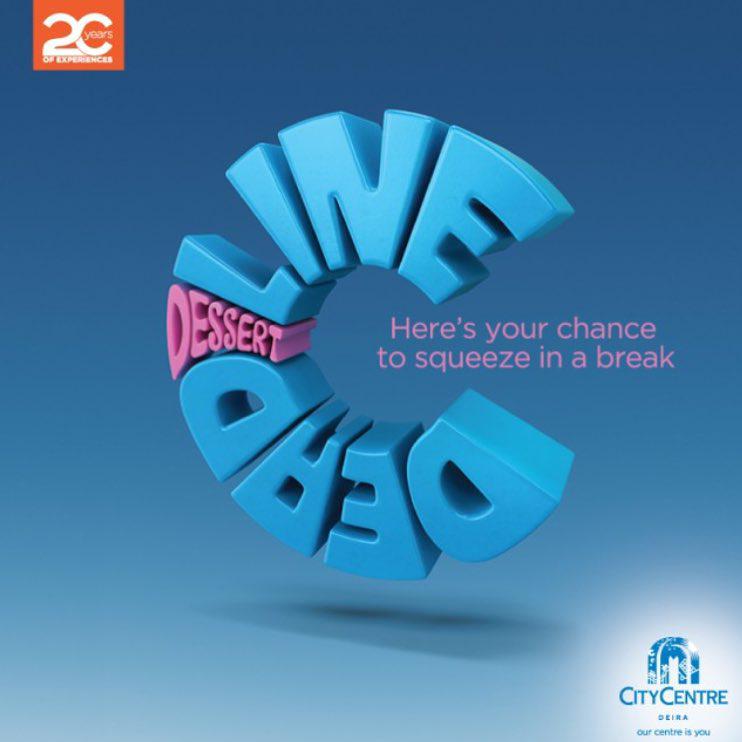 MullenLoweMENA's tweet image. Typographic awesomeness - lunch offers celebrating @DeiraCityCtr's 20th anniversary 
#clientinfocus