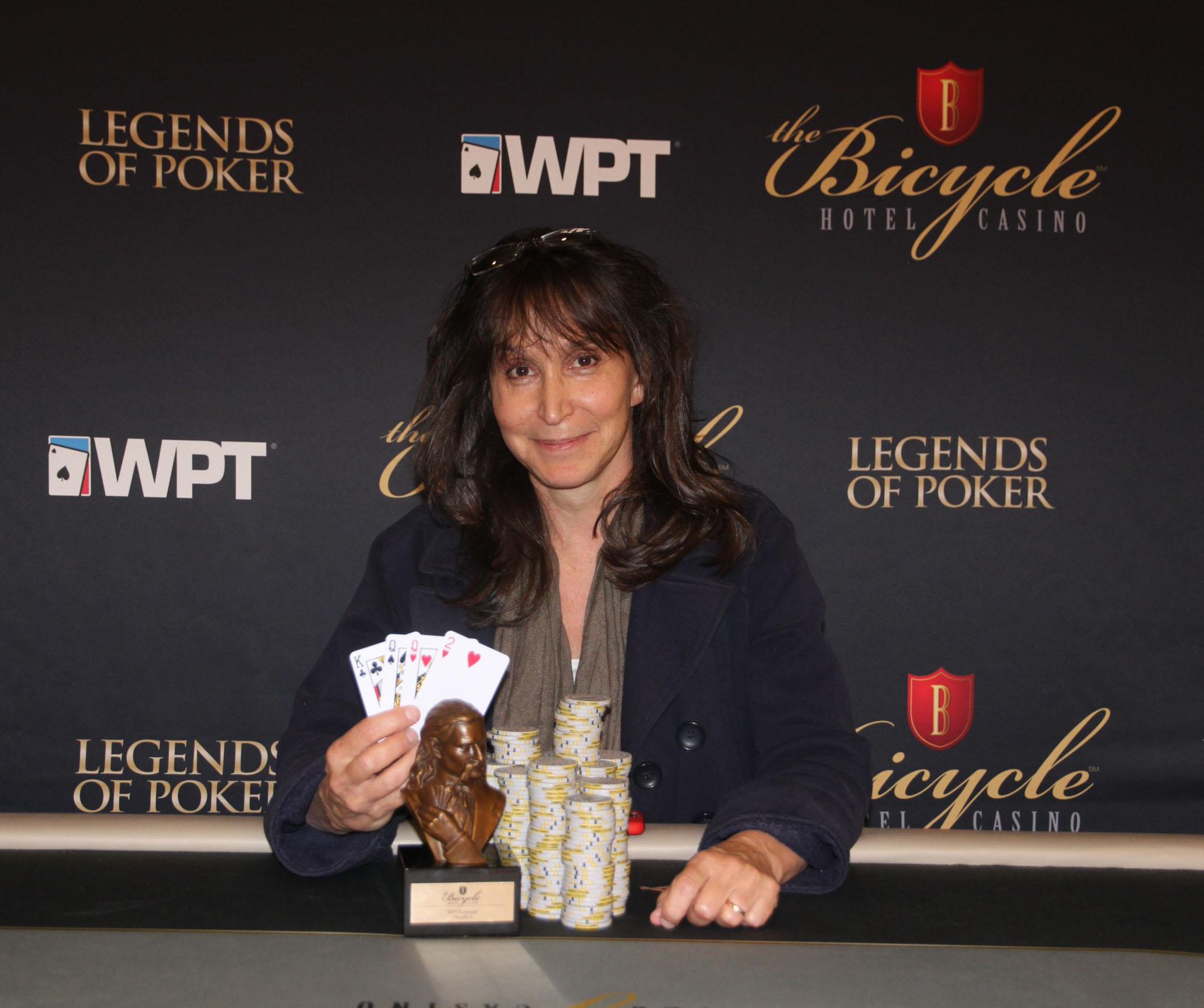 “Congrats to Gina Hecht, winner of @WPT #LegendsofPoker event6 Omaha Hi/Lo ...