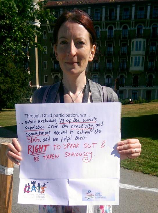 CATS_Caux's tweet photo. To respect children's right to speak out, involve them! #Action2015 @SustDev #WhatYouthWant #CATS15 #SDGs http://t.co/f1LRuvJMaA