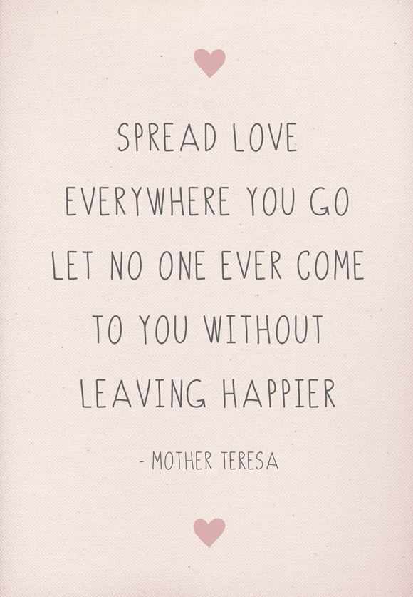 143world143's tweet photo. Share some Monday love today. 💙💚💜
#motivationmonday #givelove #spreadlove #QOTD #MotherTeresa http://t.co/EskLu6sEFX