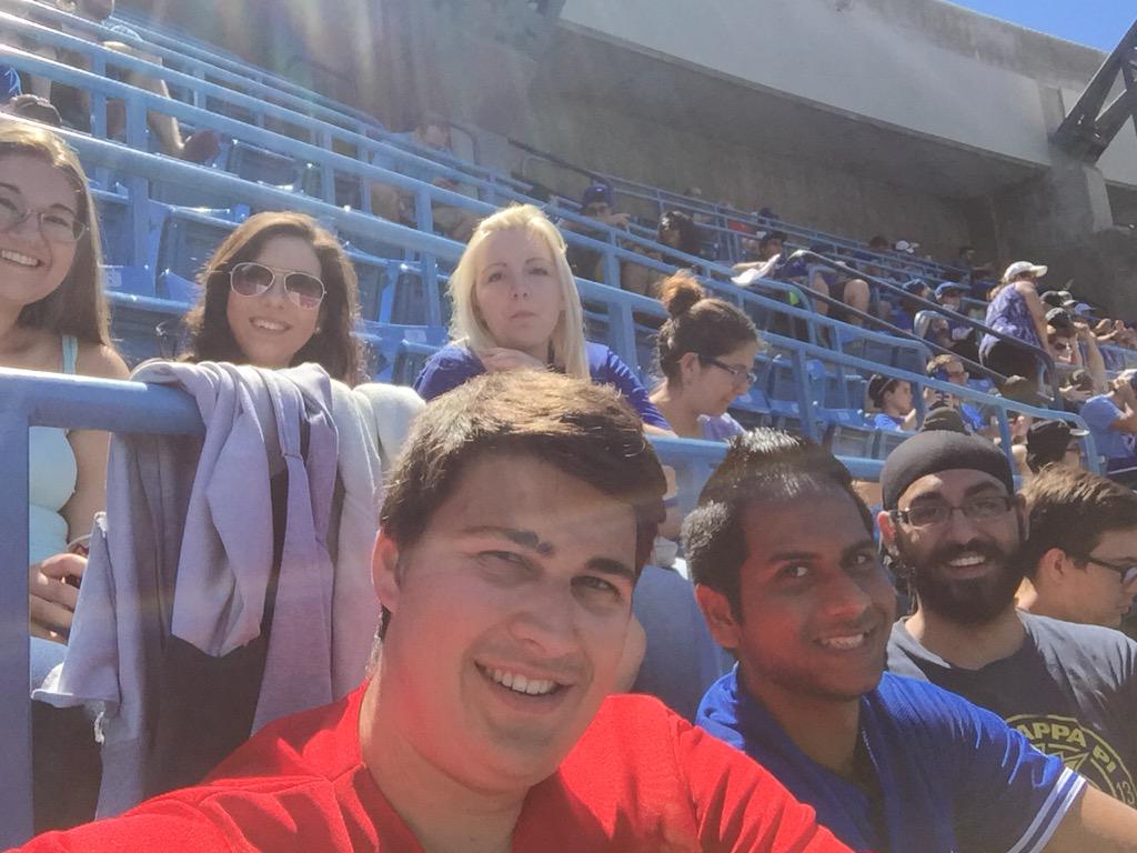 jawBROski's tweet photo. #ComeTogether for a doubly great day! @DAVIDprice14 debut and @russellmartin55 bobblehead day! #LongWeekendInTheCity http://t.co/6TWJflwbNA