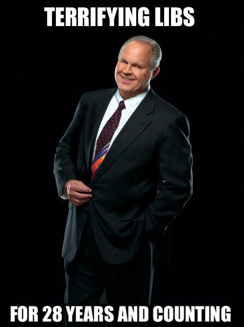 C0nservativeGal's tweet photo. Happy Anniversary to the one and only #RushLimbaugh 28 years of broadcasting excellence #rushbabes #WakeUpAmerica http://t.co/TIweUSFLJ9