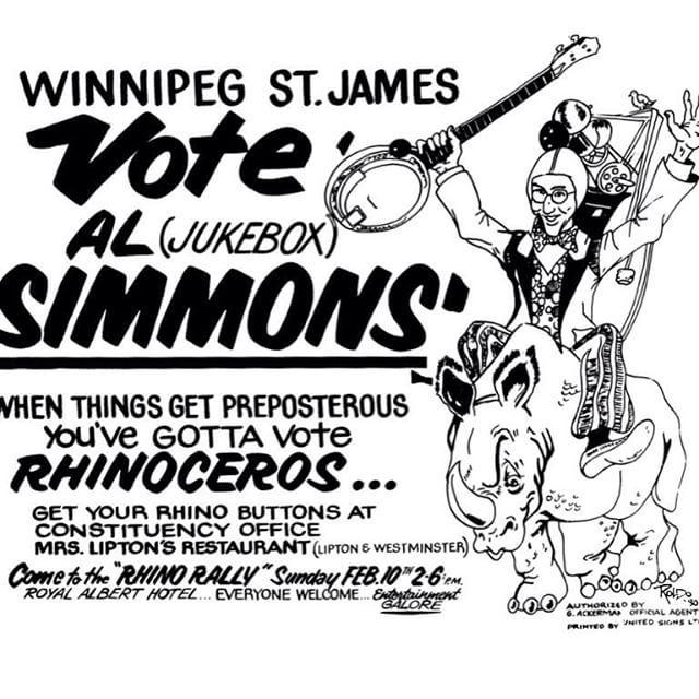 AlSimmonsEnt's tweet image. Flashback. Poster from 1980 Canadian Federal Election.