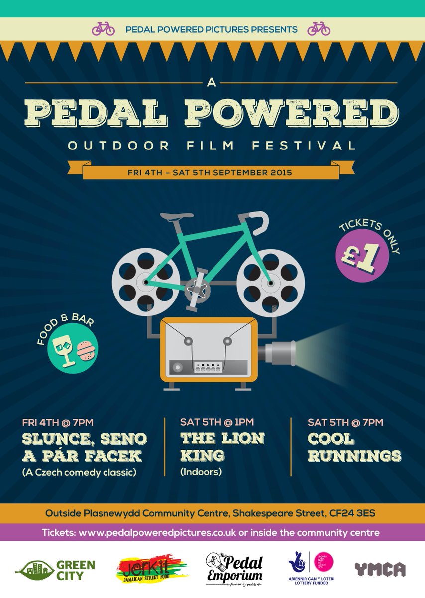 BeMoreSquirrel's tweet photo. Cardiff's first #PedalPowered outdoor film fest! Get your tickets now! http://t.co/mFg439SJv7 @gpgpenarth http://t.co/mM2wfpHeeo