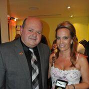 Giamfranco Napolitano Junto a Natalia Denegri Cover juni y julio #conecionesinternacional