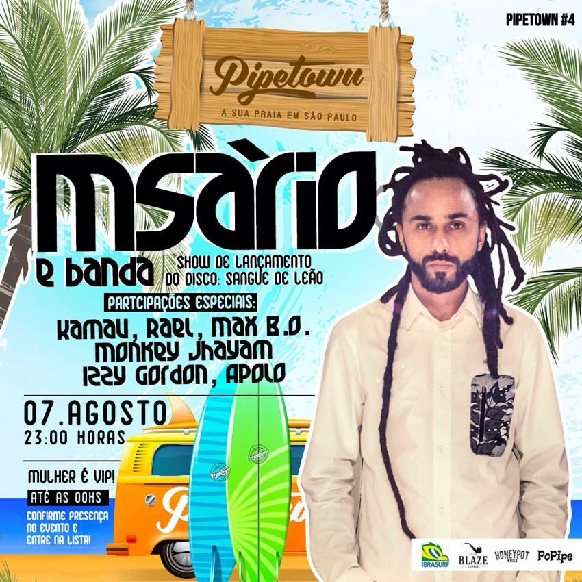 msariooficial's tweet photo. Sexta feira tem show de lançamento #SanguedeLeão + #Diversoficando participações Kamau, Monkey Jhayam, Max BO Izzy. http://t.co/6sgFWyjXfG