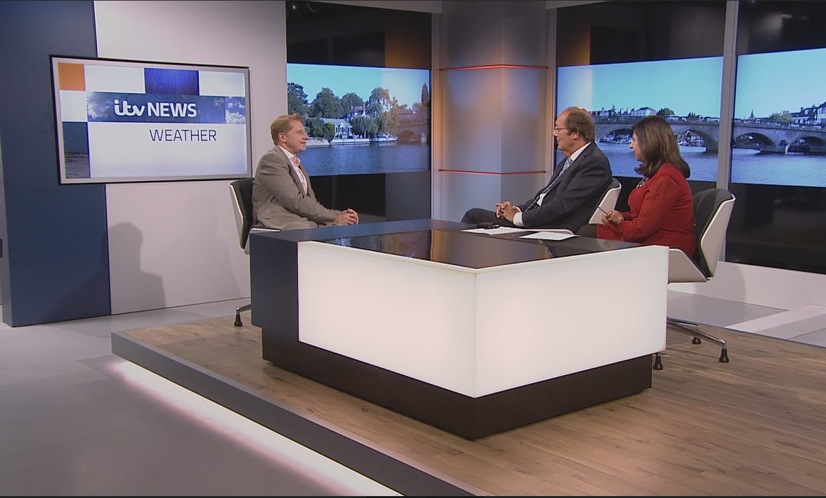 Our Brand New Set For 2015 Meridian Itv News