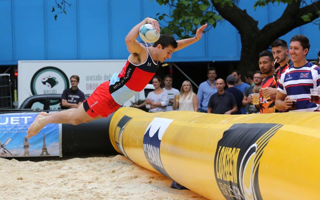 Tornado7s's tweet photo. Flying @ldnbeachrugby for @HelpforHeroes #LBR15 #beachrugby http://t.co/c6MENhVWqI
