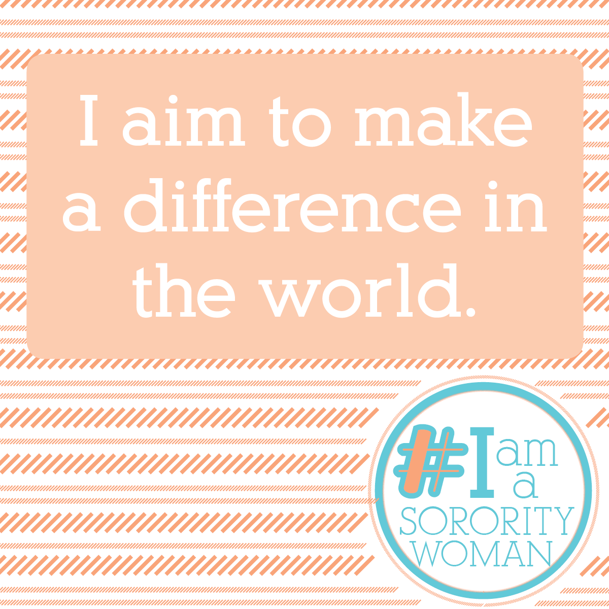 deltagamma's tweet photo. What is your "I statement?" Let's break down stereotypes and share what it really means! #IAmASororityWoman http://t.co/KGEqe5yEL2