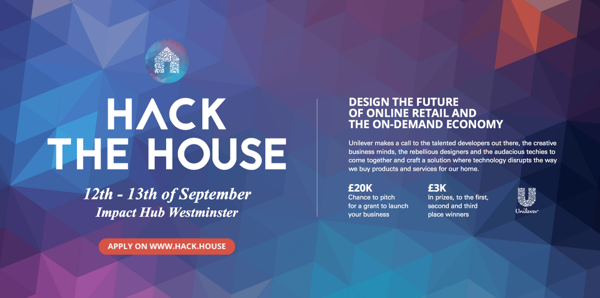 1RAgency's tweet photo. Hack the future on online retail and the on-demand economy this September. Apply now at http://t.co/SbkR5Oehkj http://t.co/R4nOUF3iCN