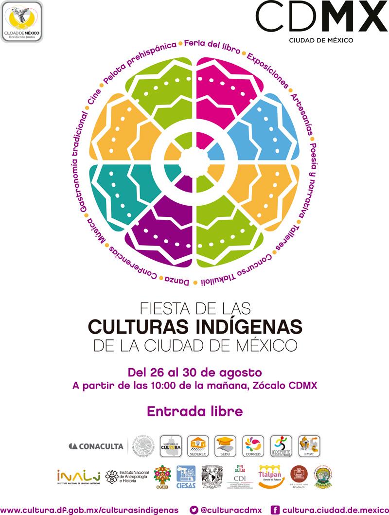 Prepárate para la Fiesta de las Culturas Indígenas de la Ciudad de México 2015 #FCICDMX2015 <a href="/CulturaCDMX/">Cultura Ciudad de México</a>
