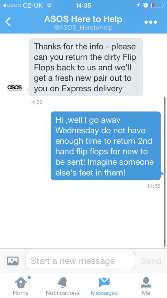 Danny_graves1's tweet photo. @ASOS_HeretoHelp fantastic service there - #notheretohelp .... http://t.co/c6ktgaIsXu