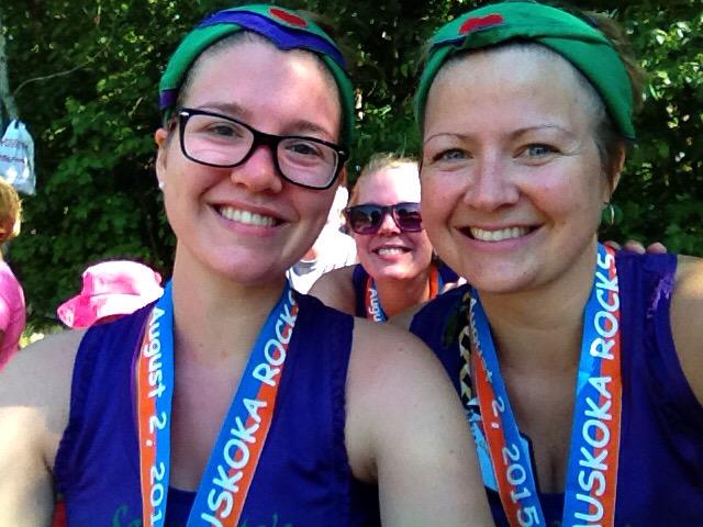 DLDigiacomo's tweet photo. The Sassy Sista's took part in the 2015 Muskoka Rocks Camp Ooch run yesterday! Great camp, family, day and run!! http://t.co/BdslWfwxLw
