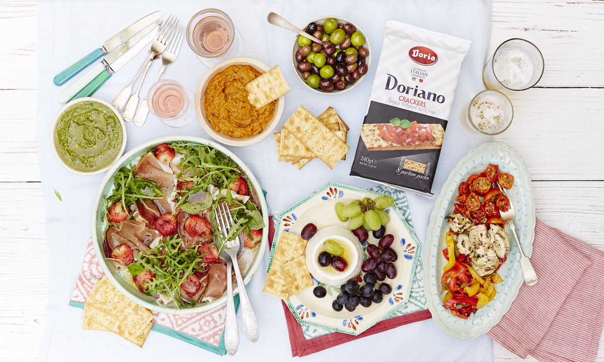 Buongiorno! Introducing Doriano Crackers! Delicious, simply baked &amp; crisp and authentic Italian goodness!
