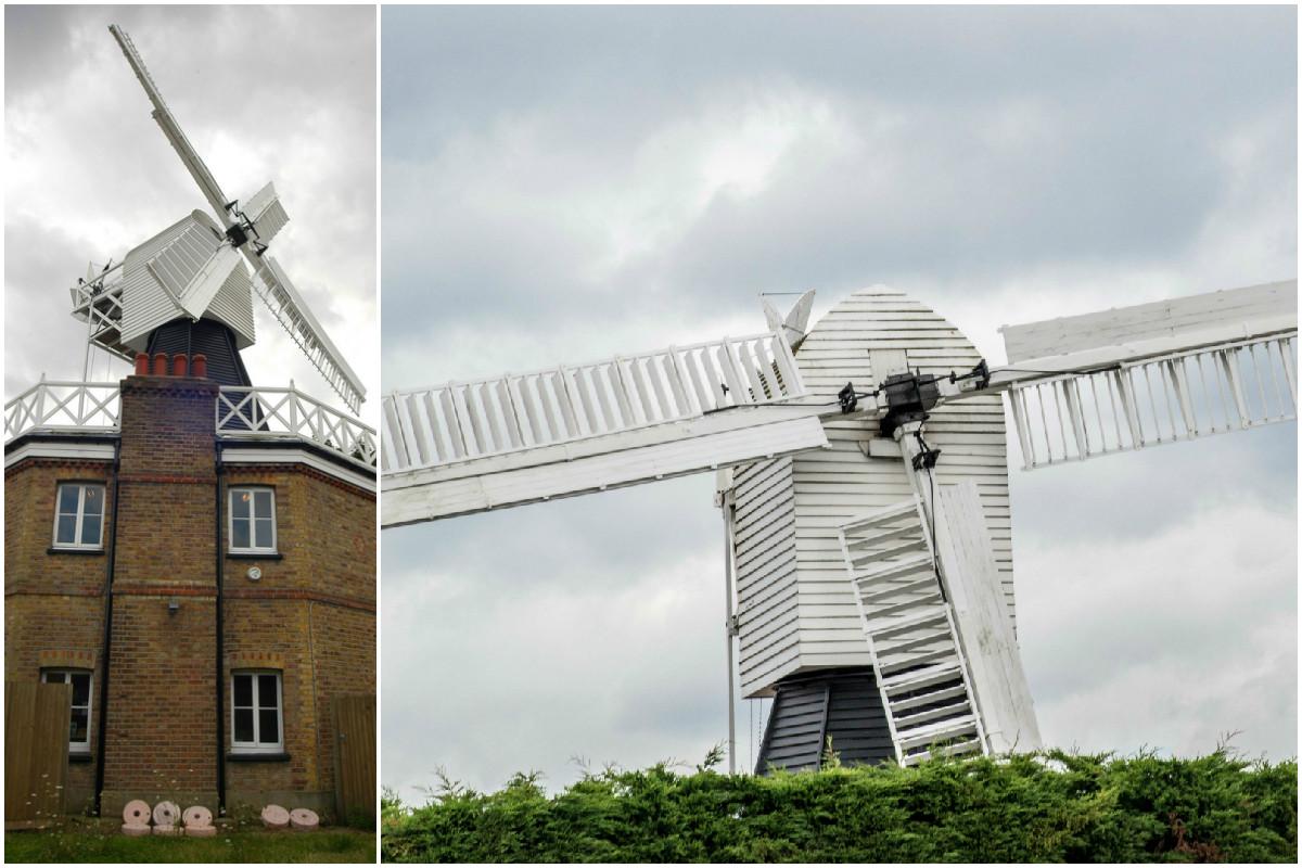 Before and after: Windmill Museum on #Wimbledon Common loses a wing with "almighty crash" bit.ly/1IGukXD