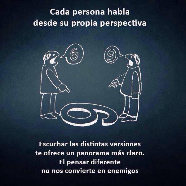 anediaz44's tweet photo. El pensar diferente no nos convierte en enemigos. http://t.co/WM8LvzGLDh