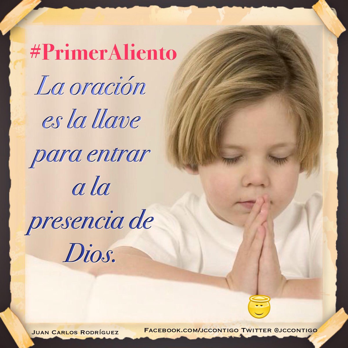 vivecomunicando's tweet image. #PrimerAliento La oración es la llave para entrar a la presencia de Dios.