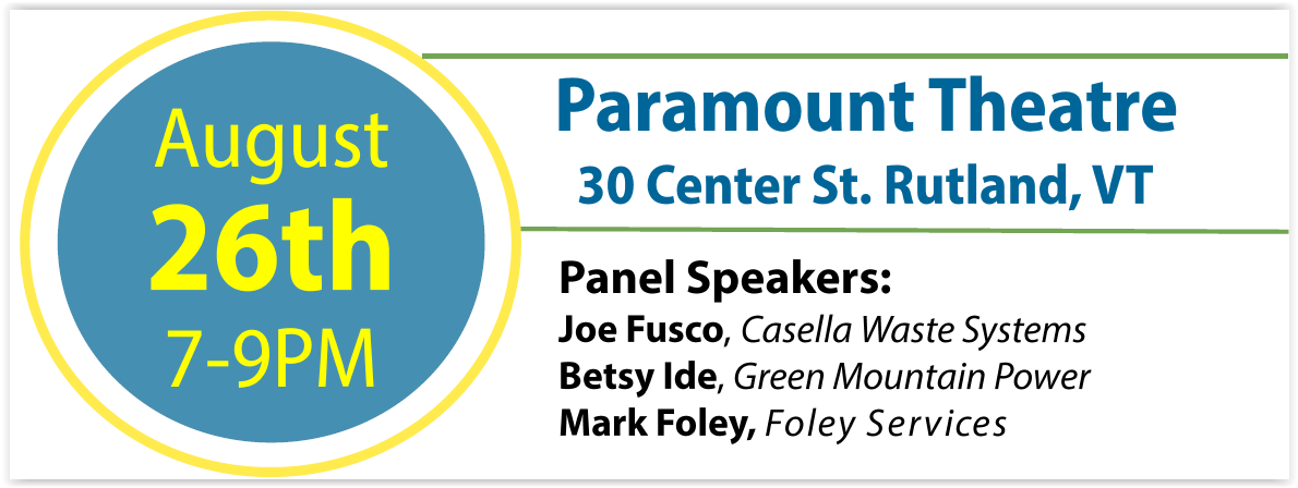 vtclimateecon's tweet photo. Have you seen the lineup of business leaders ready to share their #VTClimateEconomy ideas in #Rutland #VT on Aug 26? http://t.co/XxZeRRcbia