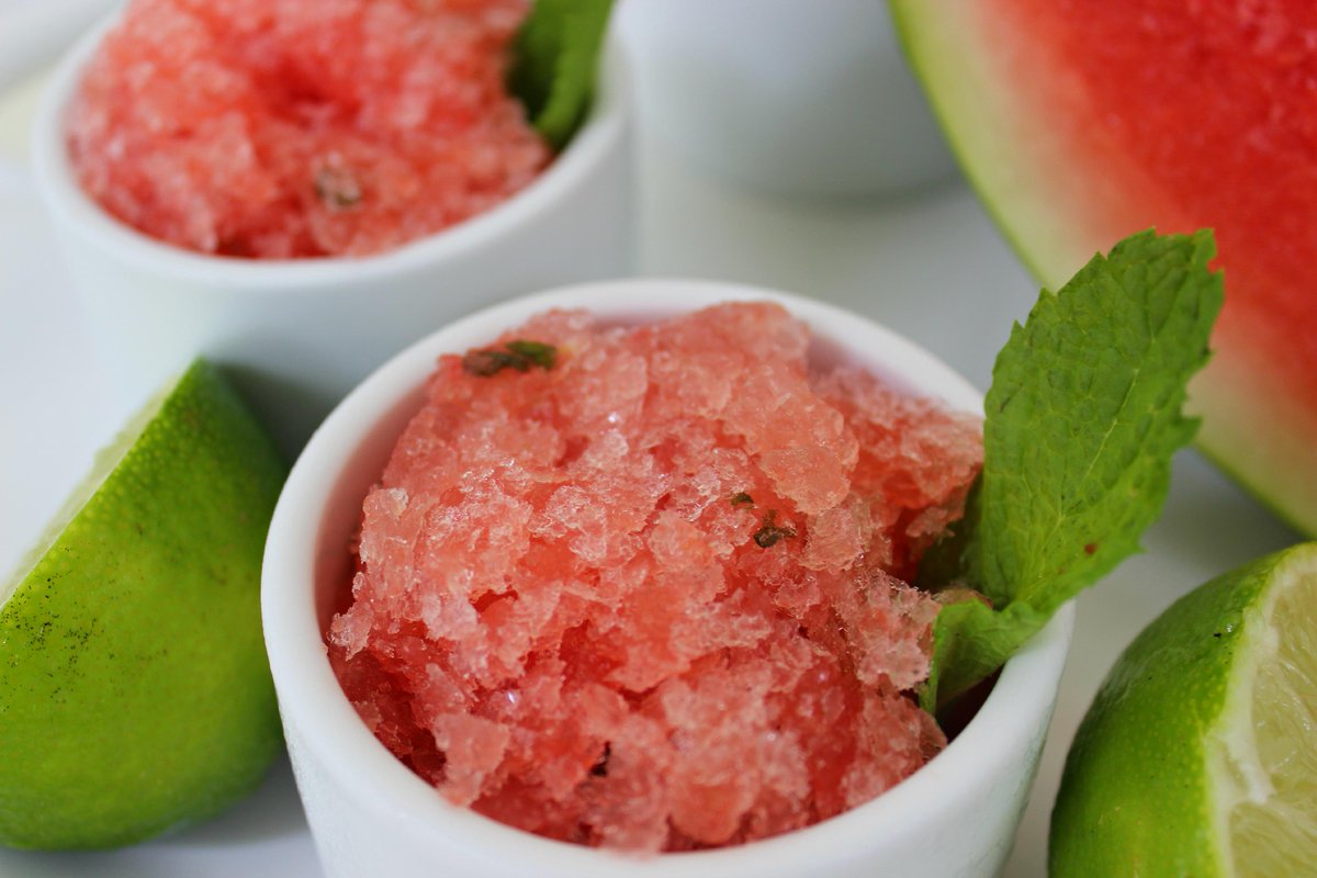 #Nationalwatermelonday is all about this #watermelon ice granita recipe. goo.gl/IKhqkA