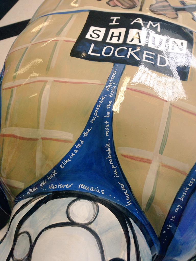 greentea_books's tweet photo. Omg #BBCSherlock themed @shaun_inthecity #favourite #Sherlock #Watson #deathfrisbee http://t.co/GWY1jWJ2dH