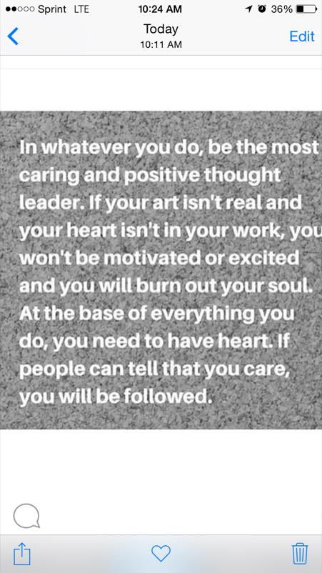 AriTheGreat13's tweet photo. #BeALeader #Perspective #AllInOrAllOut #Give💯 #Positivity #DreamsOverNightmares #D.O.N http://t.co/C6Occ5vch1
