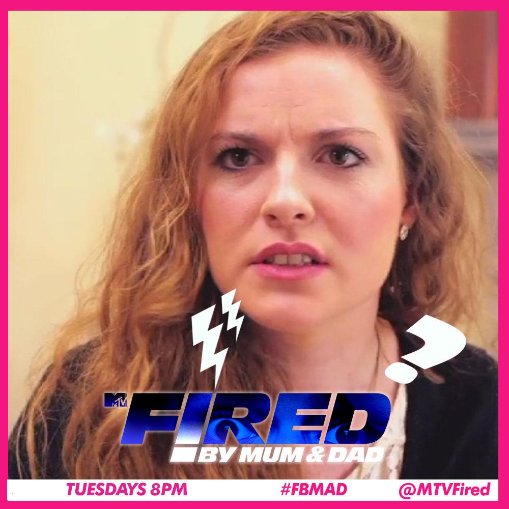 MTVFired's tweet photo. Tomorrow night we meet @EmilyFlorence90 who dreams of becoming famous. Will she be HIRED or FIRED by Mum and Dad? http://t.co/ZFDsOHUx7d