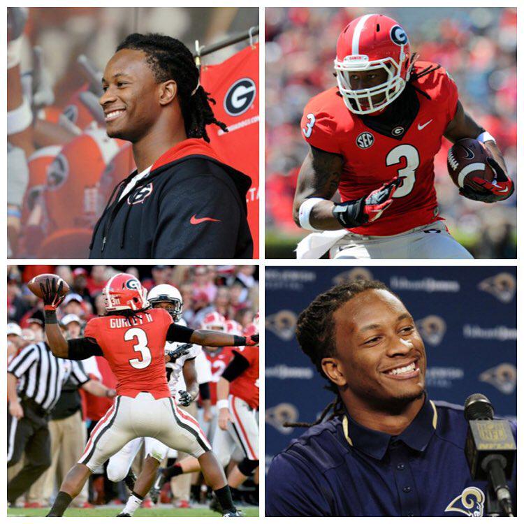 Happy 21st Birthday to Todd Gurley!   
