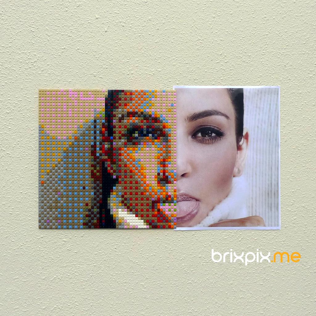 brixpixme's tweet photo. The #SelfieQueen herself, #KimKardashian. Which side is hotter - left or right Kim? We say both! 

#LEGO #brixpixme http://t.co/9i95CNu6nx
