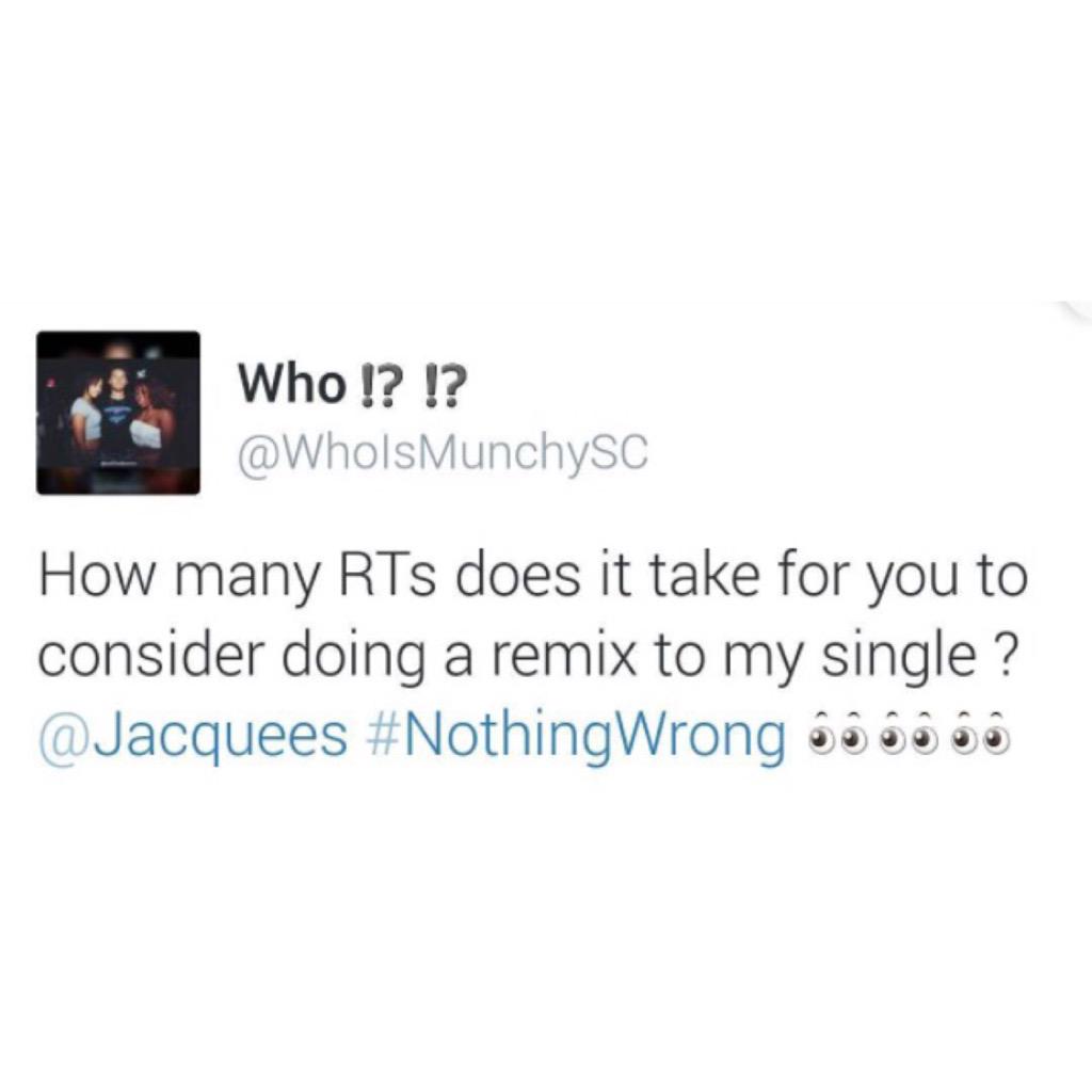 RokkyNoASAP's tweet image. Lemme peep this joint 💕😻💯 @WhoIsMunchySC @Jacquees #NothingWrong