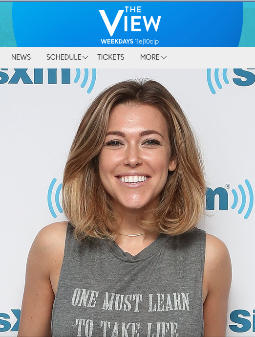 mtcand3's tweet photo. @RachelPlatten performs #FightSong on #TheView TODAY at 10am on ABC. @CraigJMeyer on drums! TUNE IN! #MyFightSongView http://t.co/cJmoQ1hwP2