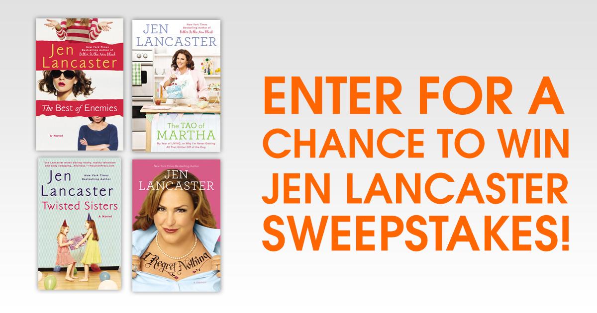 penguinusa's tweet photo. Enter by 11:59PM EST on 8/4 for your chance to win a #JenLancaster library! @altgeldshrugged http://t.co/R0ZaWths2o http://t.co/H2DbZwdxsL