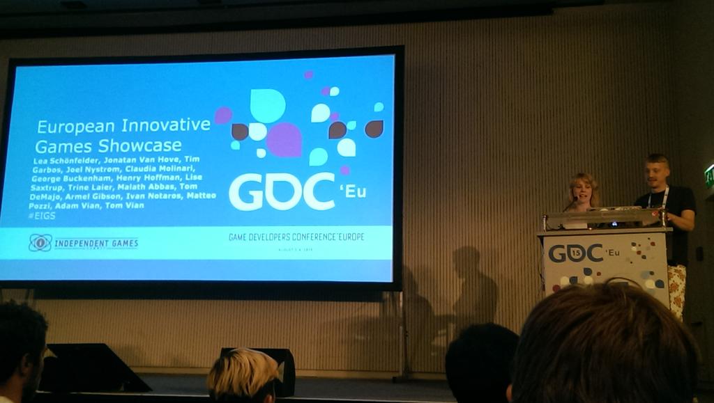 buranbai's tweet image. Final session: European Innovative Games Show at #GDCEurope #IGS