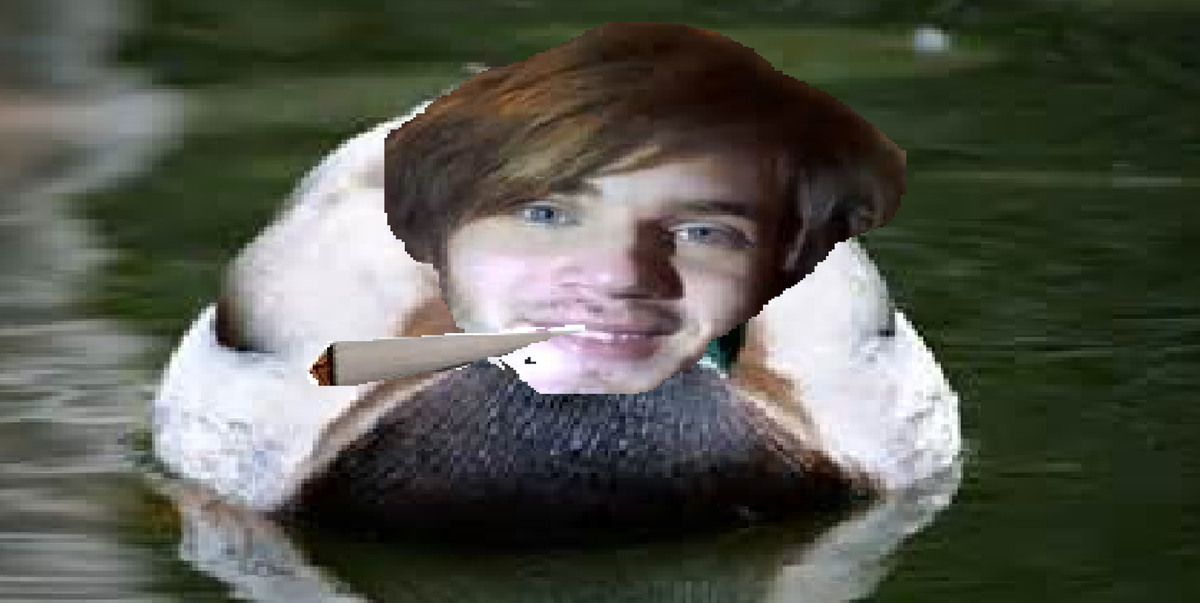 if pewdiepie was a duck