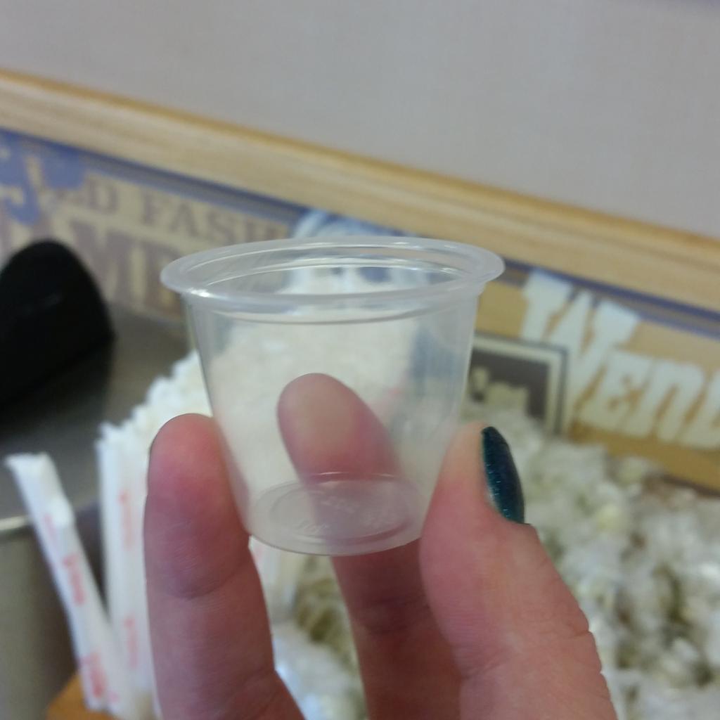 BrewersComedy's tweet photo. What the hell Wendy's! ? I thought we were trying to save the whales not entomb them in tiny plastic cups  #seaworld http://t.co/PquUCyf3m3