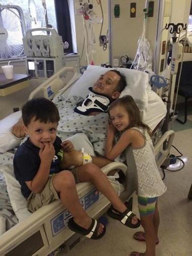 gulflive's tweet photo. Florida soldier paralyzed while trying to save drowning child near Destin http://t.co/DcMBnSmziD http://t.co/BgCppmNXjA
