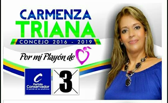 carmenzatpn's tweet image. Por un mejor futuro para nuestro municipio. Trabajemos unidos, Por mi PLAYÓN de 💜.