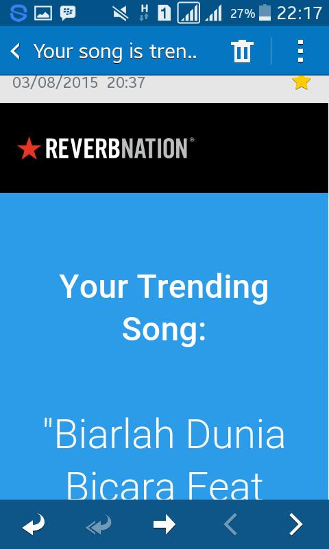 Trending song  #BiarlahDuniaBicara feat  <a href="/Youlamlam/">Yulamlam</a> at <a href="/ReverbNation/">ReverbNation</a>  ;) check my song at reverbnation.com/meeryzeanslets…