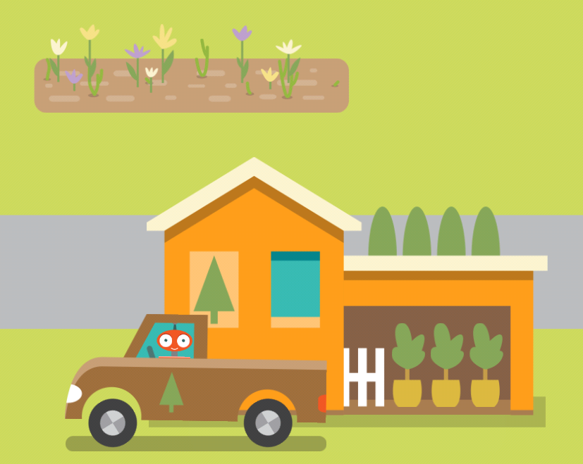 RonnieTheRobot's tweet photo. Want to plant flowers everywhere? Build a landscape store! http://t.co/dHqbPReEQW