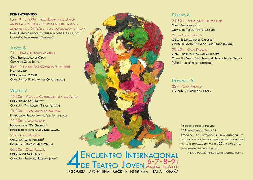 disfrutamairena's tweet photo. Hoy es un gran día para la #cultura en #MairenadelAlcor, da comienzo el 4º #EncuentroInternacional de #Teatro #Joven http://t.co/s7nAwrAxBH