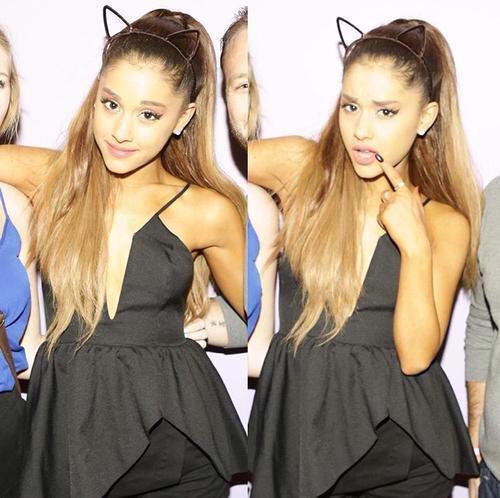 arianaaailysm's tweet photo. she is such a cutie #MTVHottest Ariana Grande http://t.co/0LzjvO6s8f