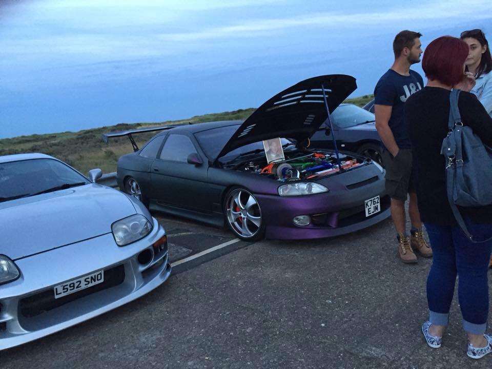 SkegOutlawz's tweet image. Craig's car in loving memory of #PureJDM creator