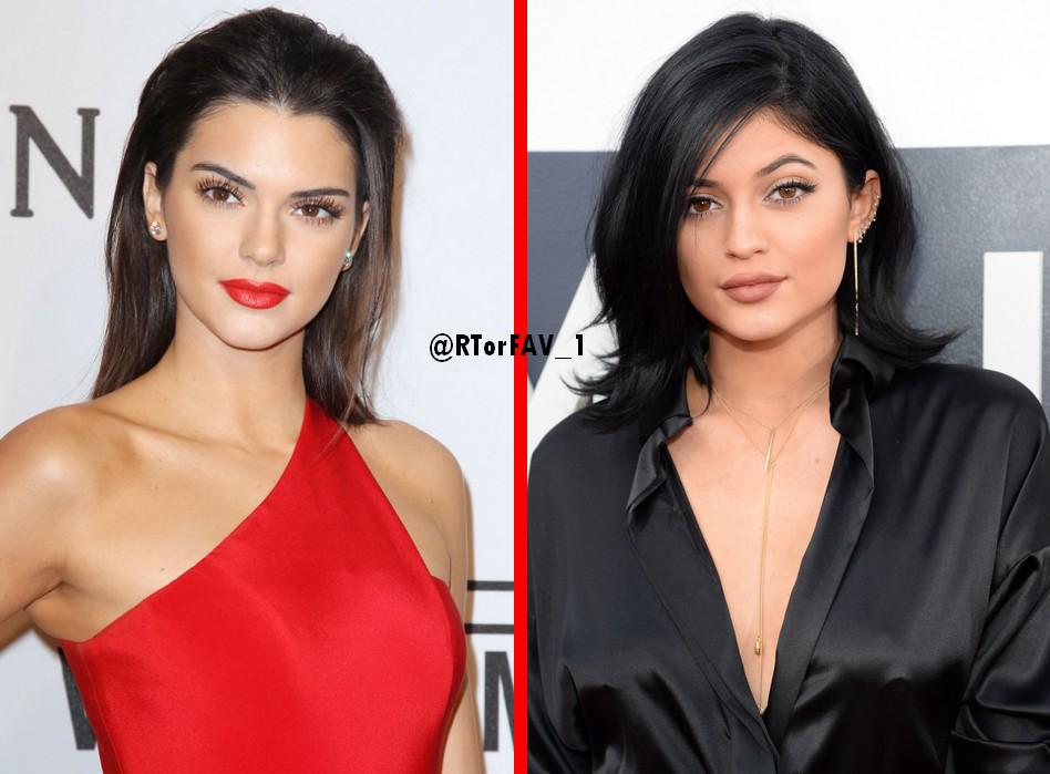 REQUESTED 
RT for Kendall Jenner
FAV for Kylie Jenner