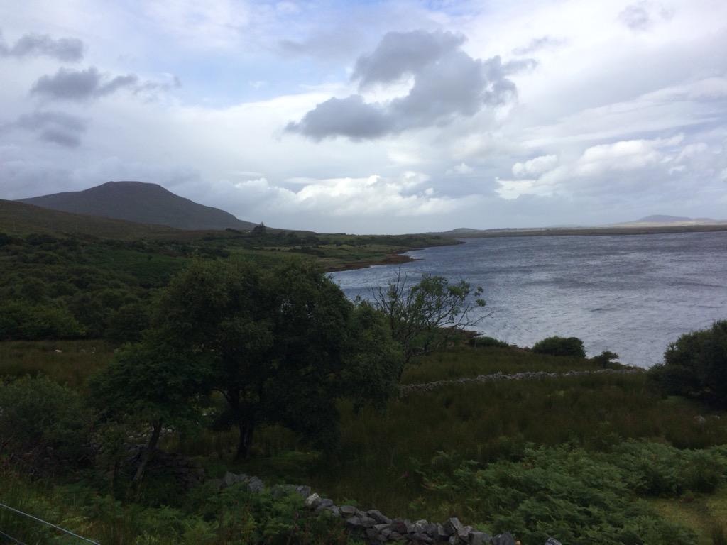 Despite weather warnings for Mayo the great Western greenway at Mulranny was stunning this evening. <a href="/mayogreenway/">greatwesterngreenway</a>