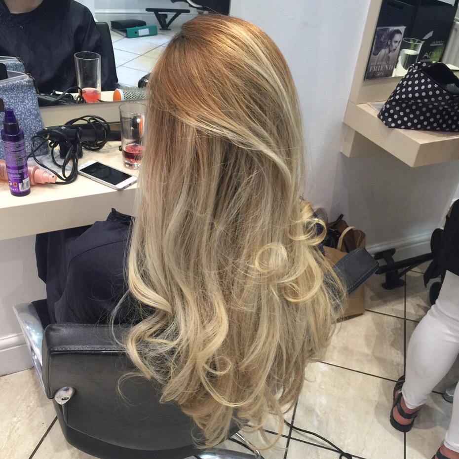 GeorgesSalon's tweet photo. Colour Correction Club by @charthornber today at Oadby. Fabulous blonde! #hair #salon #stylist #georgeshairdressing http://t.co/zNEhdzaAaj