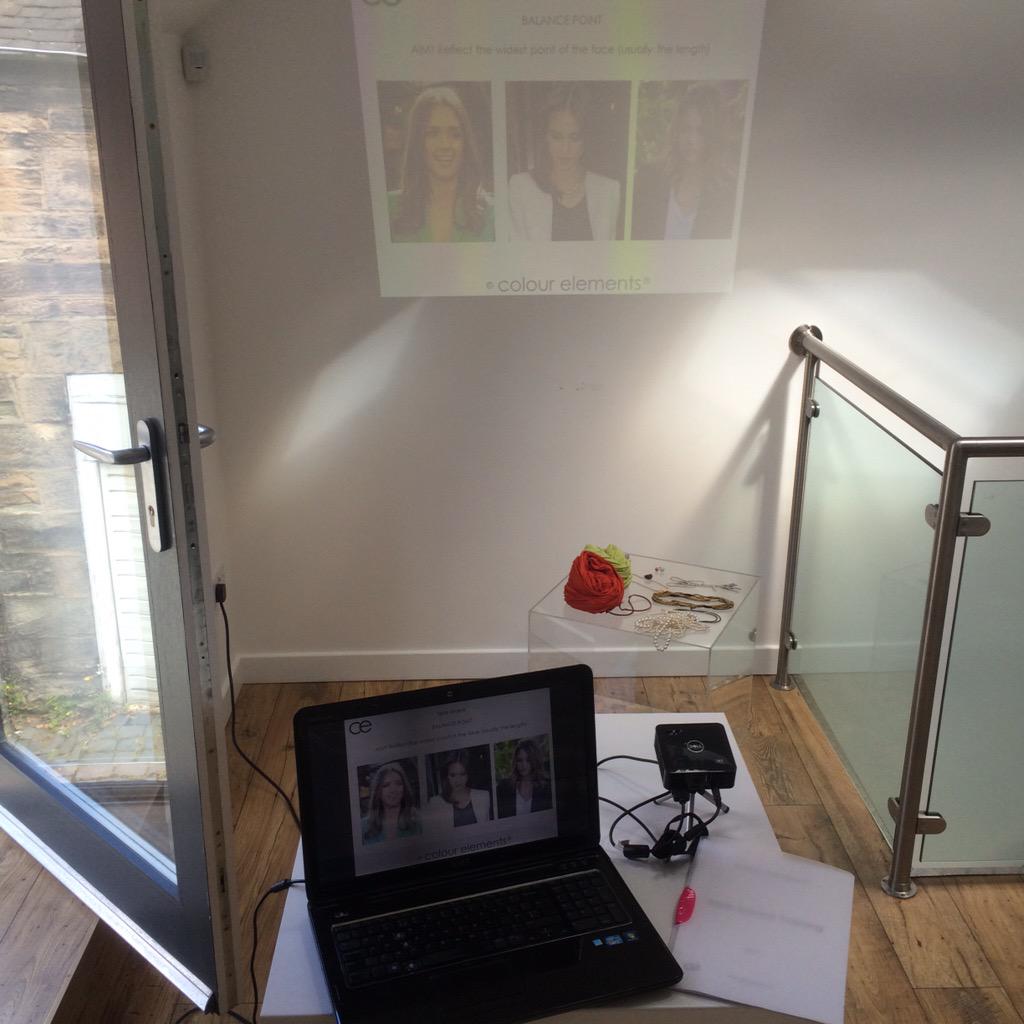 COLOURELEMENTS's tweet photo. Our inaugural #styleadvisor training began today in this fabulous studio #excited #styletraining #retail #training http://t.co/Jw9SmdCdNj