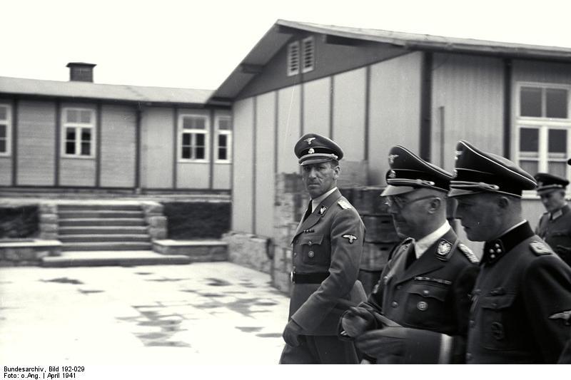 Amazing Historical Photo of Ernst Kaltenbrunner with Heinrich Himmler  in 1941 